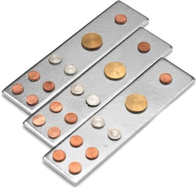 Devta Field Booster — copper, brass & white-metal plate