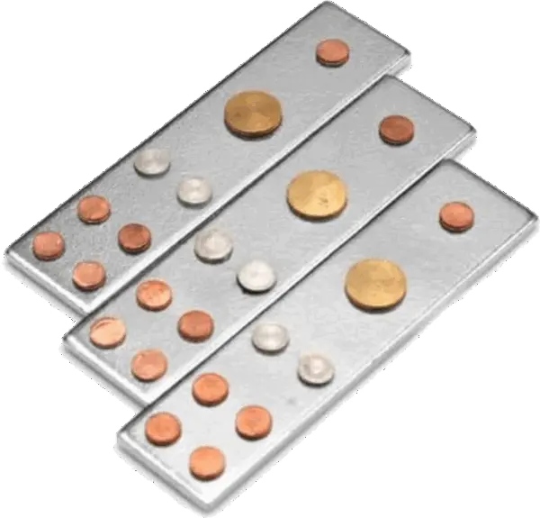 Devta Field Booster — copper, brass & white-metal plate