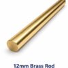 Brass Rod 12mm/12inch 2