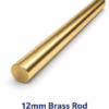 Brass Rod 12mm/12inch 2