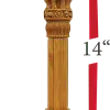 ASHOKA PILLAR 10" Brass 2