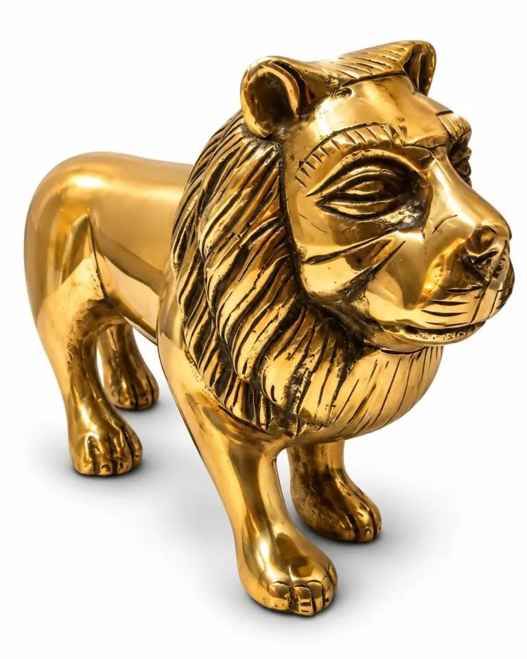 Brass Lion for Power
