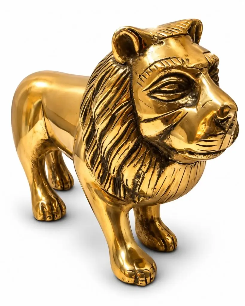 Brass Lion for Power