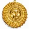 Surya Dev 8" Brass (without Mustache) 1