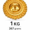 Surya Dev 8" Brass (without Mustache) 5