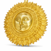 Surya Dev 8" Brass (without Mustache) 9