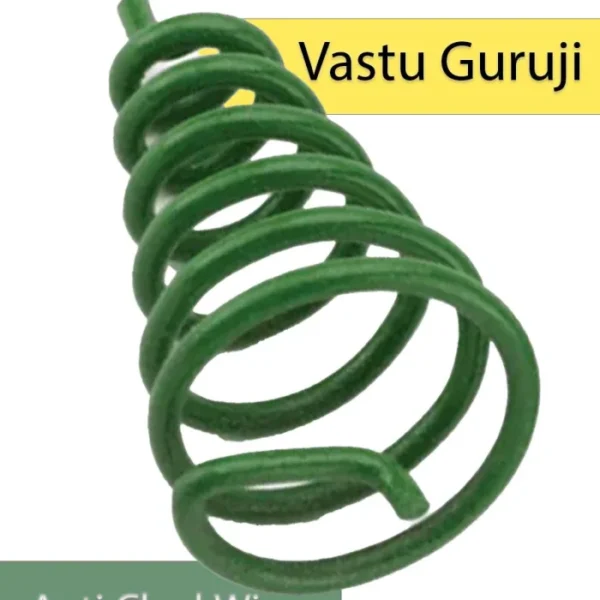 हरे रंग की धातु स्प्रिंग्स: वायु तत्व और देवता क्षेत्र में ध्रुवीयता का संतुलन 3 spring anti clockwise