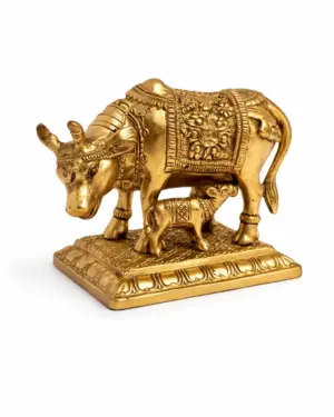 kamDheNu cow 1Kg Brass