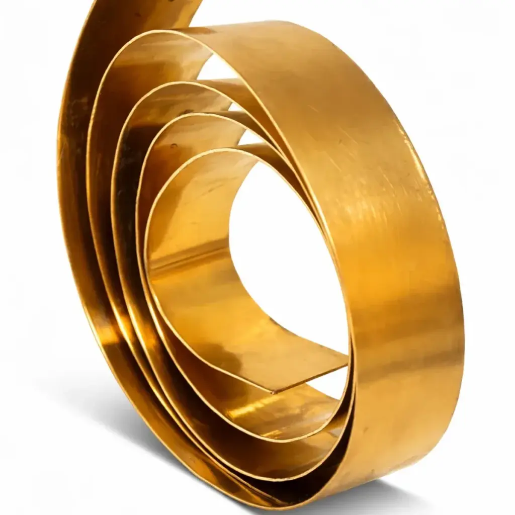 Brass Metal Strip 48" × 0.5" × 1.5mm (4 Feet)