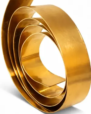 Brass Metal Strip 48" × 0.5" × 1.5mm (4 Feet)