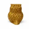 Brass Owl Idol (पीतल का उल्लू) — Maa Lakshmi Vahan Vastu Symbol for Wealth, Prosperity, Wisdom & Kuber Krupa 1