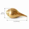 Brass Shankh (1.28 KG - Medium Size) 2