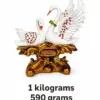 Swan Pair (Hans Jodi) Vastu Idol for Love & Relationship Harmony 8