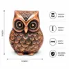 Copper-Coated Brass Owl Idol (Copper-Coated Brass Owl) — Maa Lakshmi Vahan Vastu Symbol for Wealth, Prosperity, Wisdom & Kuber Krupa 2