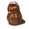 Copper-Coated Brass Owl Idol (Copper-Coated Brass Owl) — Maa Lakshmi Vahan Vastu Symbol for Wealth, Prosperity, Wisdom & Kuber Krupa 4