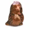 Copper-Coated Brass Owl Idol (Copper-Coated Brass Owl) — Maa Lakshmi Vahan Vastu Symbol for Wealth, Prosperity, Wisdom & Kuber Krupa 5