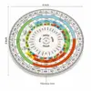Vastu Chakra Plotting Disc — 6 inch (45 Devta + 16 Direction + 32 Entrance Mapping Tool) 1