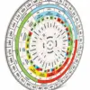 Vastu Chakra Plotting Disc — 6 inch (45 Devta + 16 Direction + 32 Entrance Mapping Tool) 6