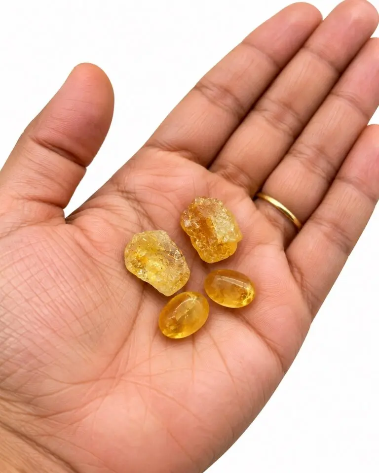 Pukhraj (Yellow Sapphire) Stone for Jupiter – Energised Vastu Remedy for Home